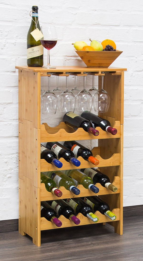 Porta bottiglie in legno, Cantinetta per il vino