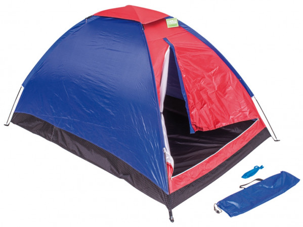 Tenda igloo 2 o 4 posti impermeabile per camping mare spiaggia scout  200x130h100